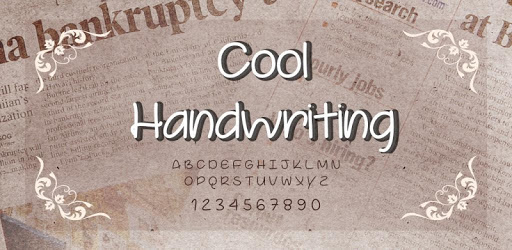 Cool Handwriting Font for FlipFont,Cool Fonts Text PC screenshot