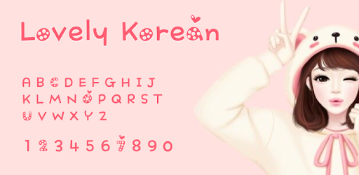 Lovely Korean Font for FlipFont , Cool Fonts Text PC screenshot