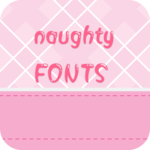 Naughty Font for FlipFont , Cool Fonts Text Free for PC
