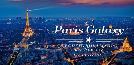 Paris Galaxy Font for FlipFont , Cool Fonts Text PC screenshot