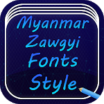 Myanmar Zawgyi Font Style for PC