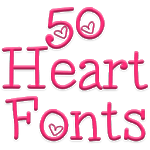 Fonts for FlipFont 50 Hearts icon