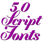 Fonts for FlipFont Script Font icon