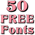 Fonts for FlipFont 50 12 icon