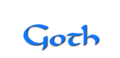 Goth Fonts for FlipFont free PC screenshot Goth Fonts for FlipFont free PC screenshot