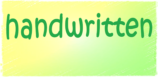 Handwriting Fonts for Samsung, OPPO and HTC phones PC screenshot