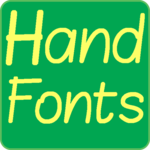 Hand Fonts for FlipFont for PC Hand Fonts for FlipFont for PC