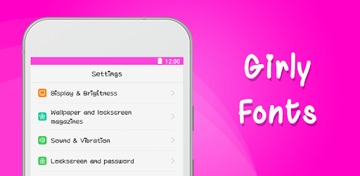 Girly Fonts for OPPO PC screenshot