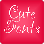 Cute Fonts for FlipFont® Free icon