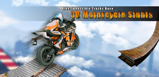 Bike Impossible Tracks Race: 3D Motorcycle Stunts PC screenshot
