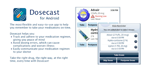 Dosecast - Medication Reminder PC screenshot