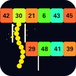 Snake and Blocks puzzle game - Snake block race icon
