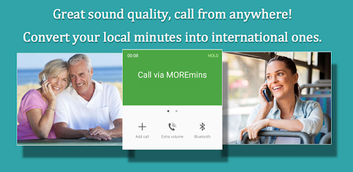 MOREmins cheap international calls to mobile & lan PC screenshot