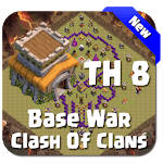 Maps COC TH 8 Clan War Base for PC Maps COC TH 8 Clan War Base for PC