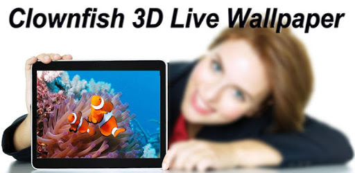 Clownfish 3D Live Wallpaper PC screenshot