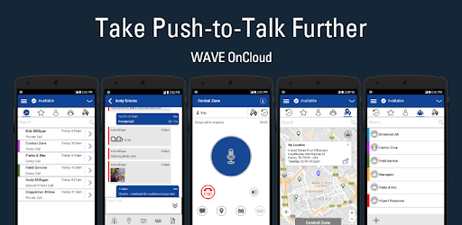 WAVE OnCloud Push-to-Talk (PTT) PC screenshot