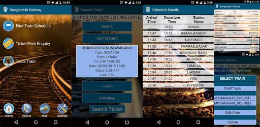 Bangladesh Railway PC screenshot