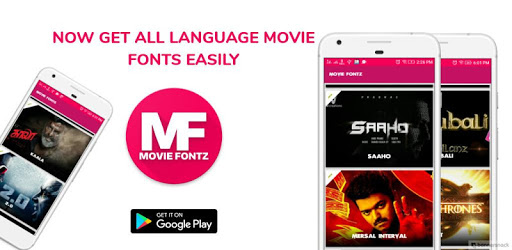 Movie Fonts(Movie Fontz) -Get all  movie fonts PC screenshot