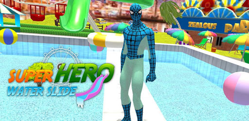 super hero water slide uphill rush PC screenshot