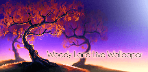 Woody Land :  Tree live wallpaper Parallax 3D free PC screenshot