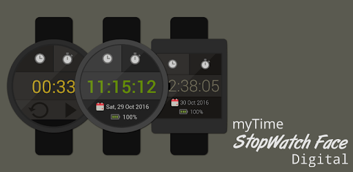 myTime StopWatch Face Digital PC screenshot