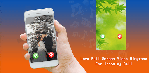 Love Full Screen Video Ringtone For Incoming Call PC screenshot