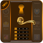 Stylish Door Lock screen: Secure Screen With Lock icon