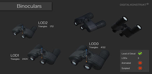 Military Binoculars 3D PC screenshot