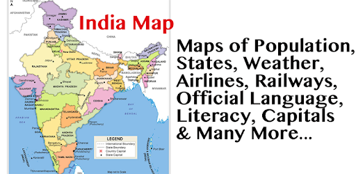 India Map & Capitals PC screenshot India Map & Capitals PC screenshot