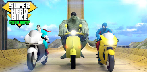 Super Hero Bike Mega Ramp PC screenshot