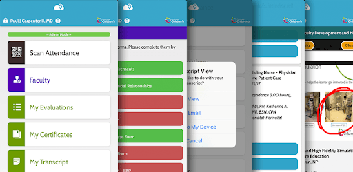 CloudCME™ PC screenshot