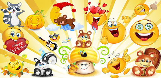 Emojiwa: Emoticons, emoji stickers for whatsapp PC screenshot