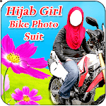 Hijab Girl Bike Photo Suit for PC
