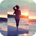 Square Blur- Blur Image Background Music Video Cut icon