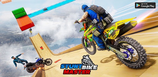 Police Bike Stunt Games: Mega Ramp Stunts Game PC screenshot