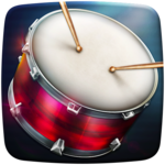 Drums: real drum set music games to play and learn icon