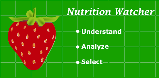 Nutrition Watcher PC screenshot