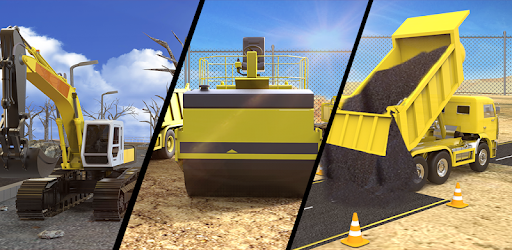 City Road Construction Excavator PC screenshot