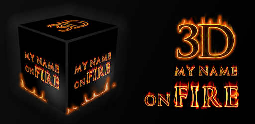 3D My Name On Fire Wallpaper PC screenshot 3D My Name On Fire Wallpaper PC screenshot