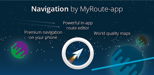 MyRoute-app Navigation: route editing & navigation PC screenshot