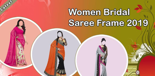 Women Bridal Saree Frame PC screenshot