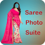 Women Bridal Saree Frame for PC