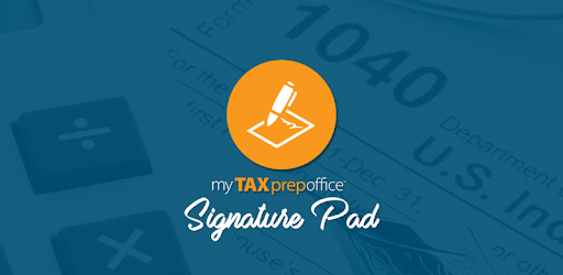 MyTAXPrepOffice Signature Pad PC screenshot