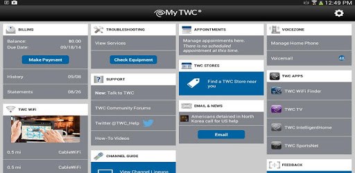 My TWC® PC screenshot