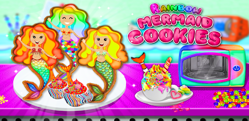 Rainbow Mermaid Cookies For Kids! DIY Cookie Maker PC screenshot Rainbow Mermaid Cookies For Kids! DIY Cookie Maker PC screenshot
