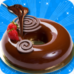 Strawberry Chocolate Mirror Glaze Cake! DIY Chef for PC Strawberry Chocolate Mirror Glaze Cake! DIY Chef for PC