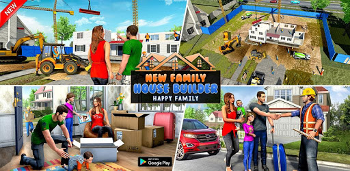 New Family House Builder Happy Family Simulator PC screenshot
