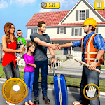 New Family House Builder Happy Family Simulator icon