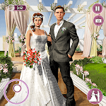 Newlyweds Happy Couple icon