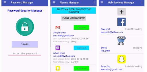 Webpass Password Manager PC screenshot